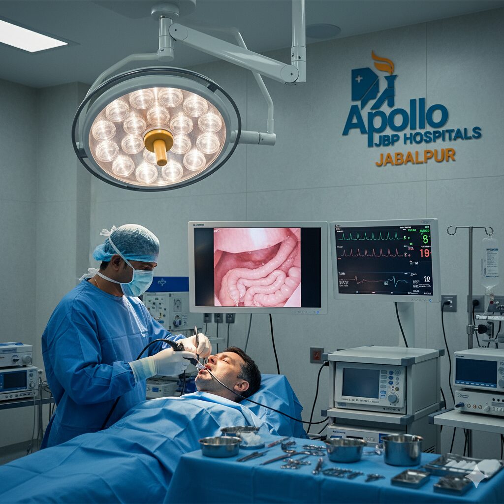 Endoscopic procedure at apollo jbp hospitals