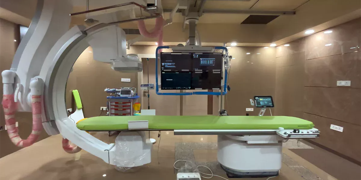 Philips azurion m12 cath lab apollo jbp hospitals jabalpur cardiology