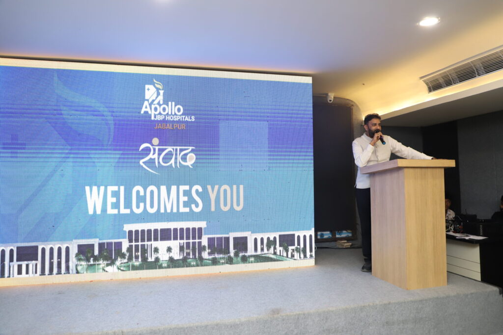 Samvaad with social media influencers in Jabalpur at Apollo JBP Hospitals