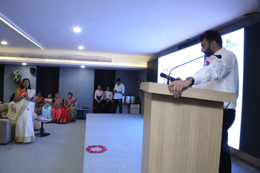 Samvaad with district m. P. Tilak sahu mahila mandal, jabalpur at apollo jbp hospitals