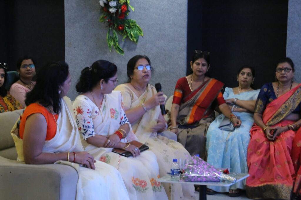 Samvaad with district m. P. Tilak sahu mahila mandal, jabalpur at apollo jbp hospitals