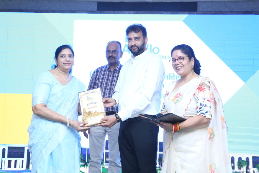 Samvaad with district m. P. Tilak sahu mahila mandal, jabalpur at apollo jbp hospitals