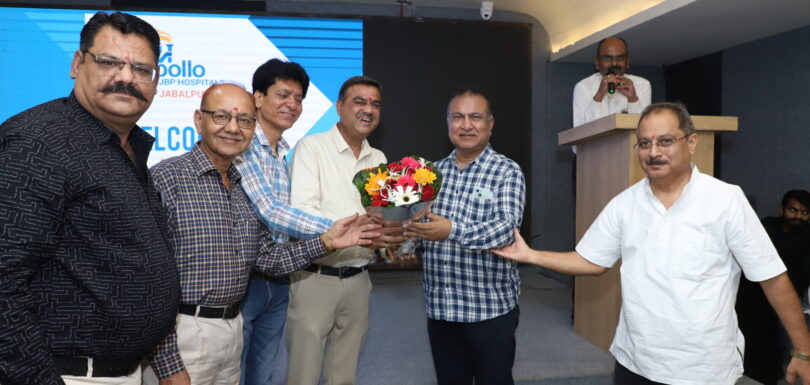 Samvaad with jabalpur chemist & druggist association at apollo jbp hospitals