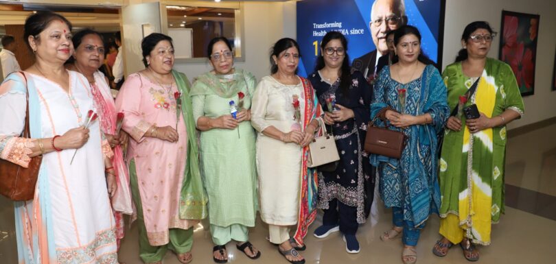 Samvaad with punjabi mahasangh jabalpur at apollo jbp hospitals