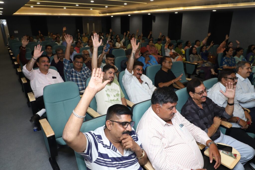 Samvaad with punjabi mahasangh jabalpur at apollo jbp hospitals