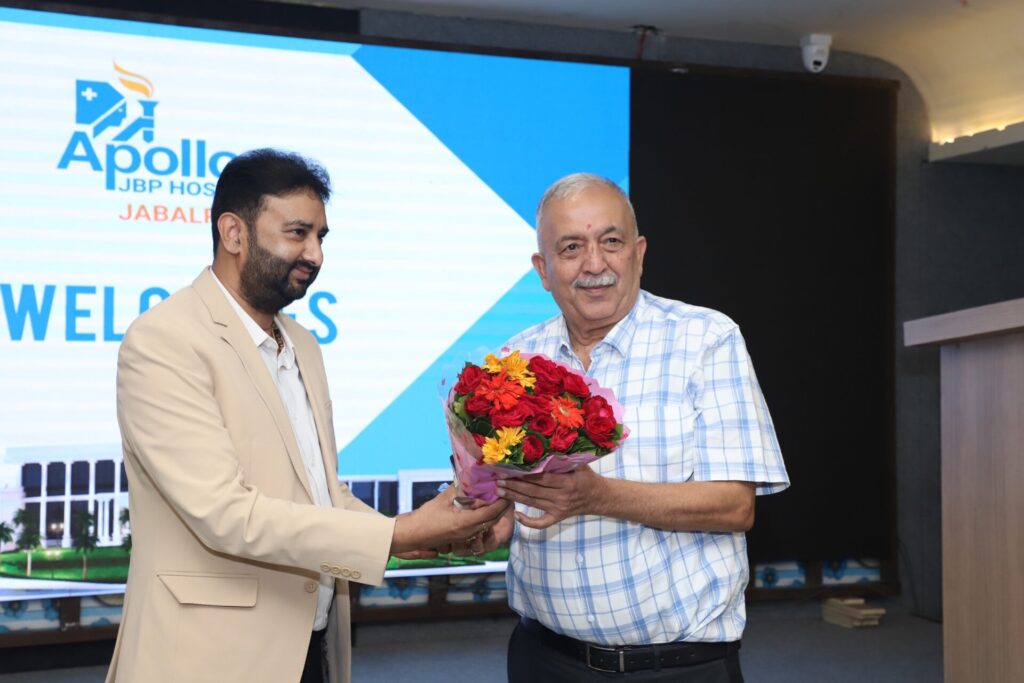 Samvaad with punjabi mahasangh jabalpur at apollo jbp hospitals