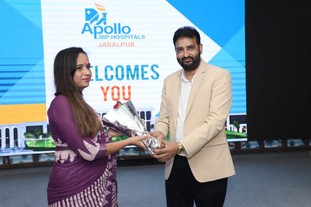 Samvaad with punjabi mahasangh jabalpur at apollo jbp hospitals