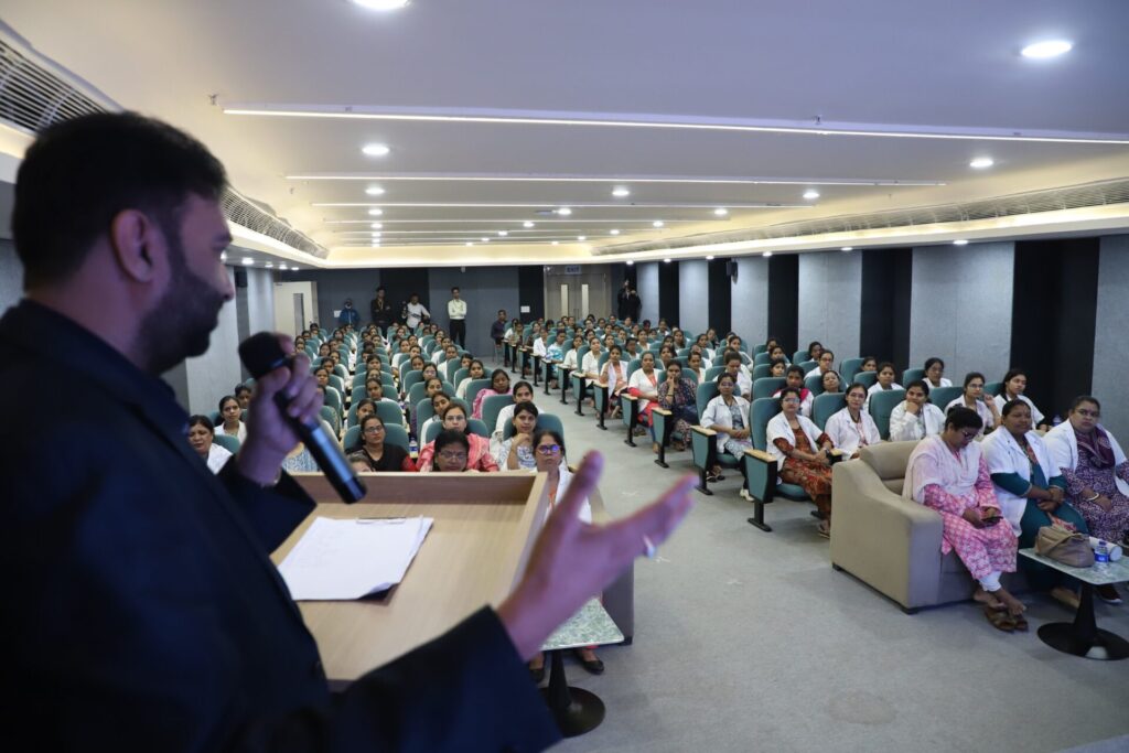 Samvaad with rani durgawati government nursing college at apollo jbp hospitals