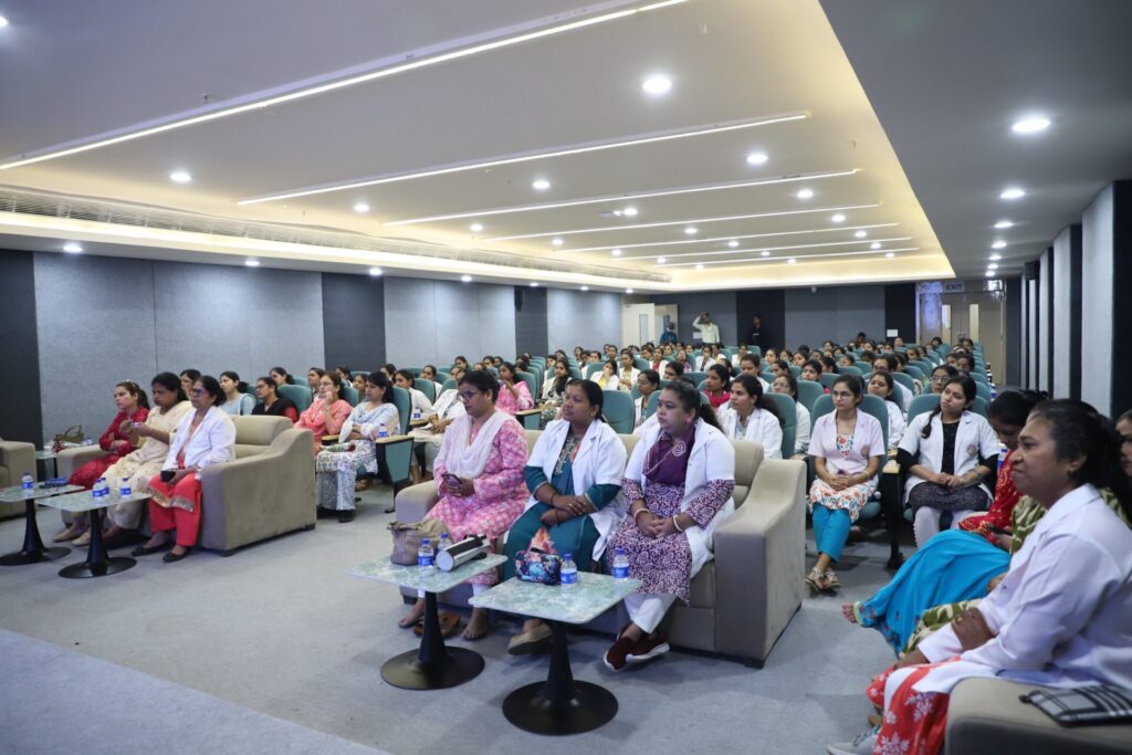Samvaad with rani durgawati government nursing college at apollo jbp hospitals