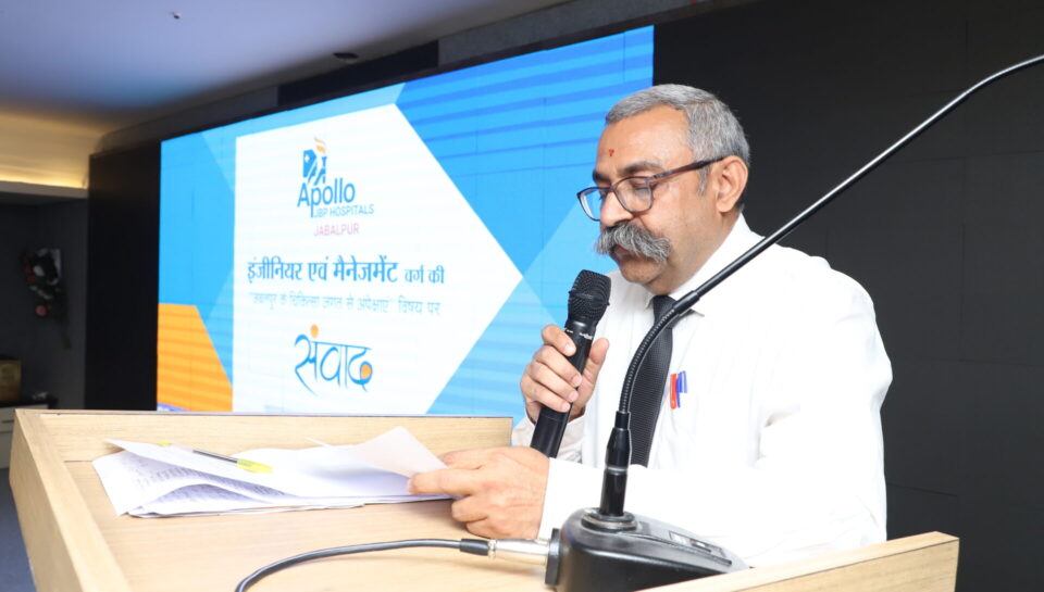 Samvaad with Engineers & Management Group at Apollo JBP Hospitals Samvaad with Engineers & Management Group at Apollo JBP Hospitals